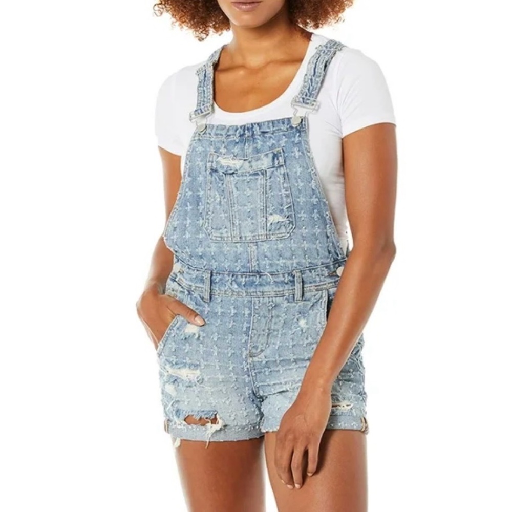 BlankNYC punchline distressed overalls 29